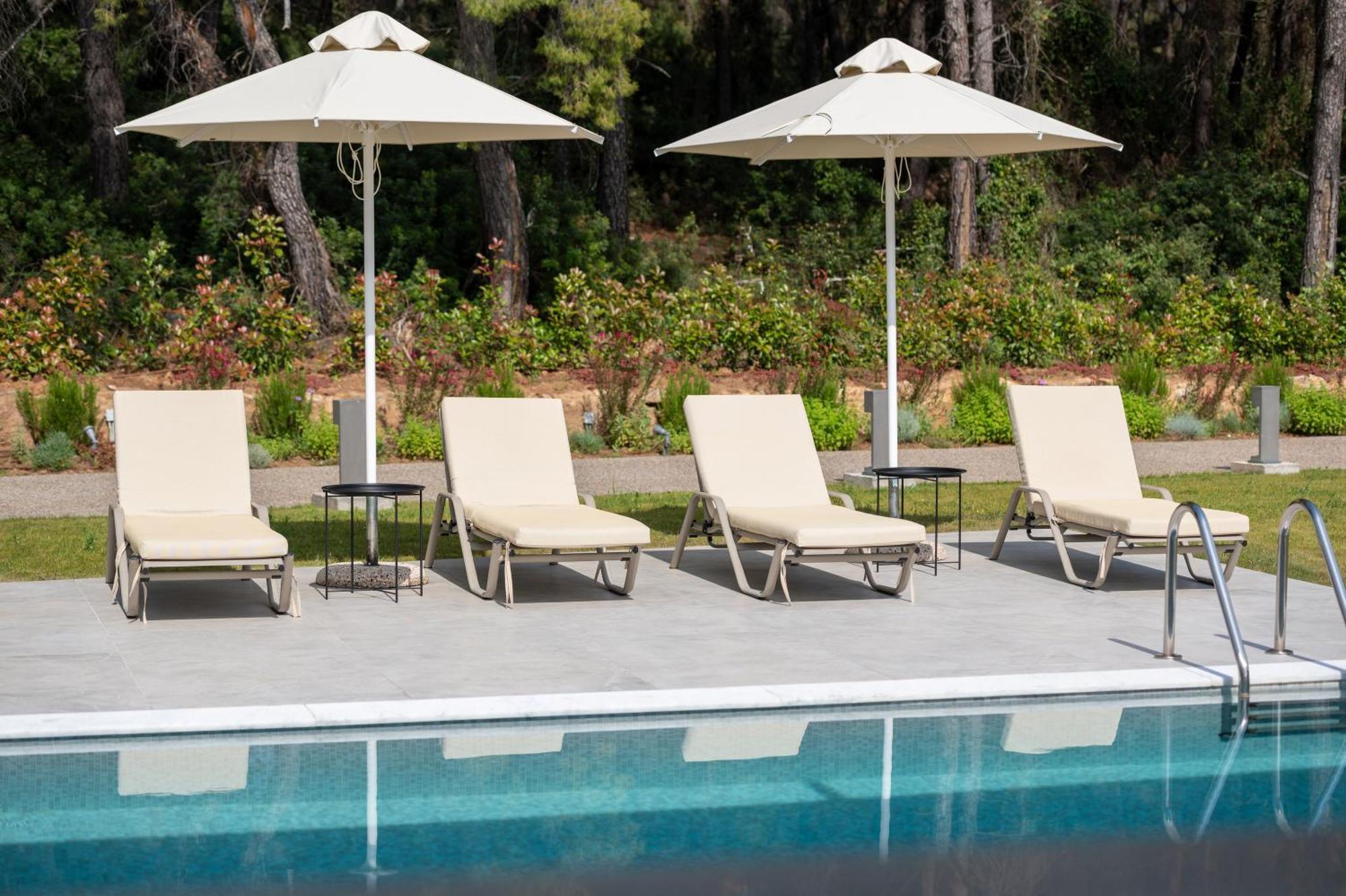 Nikiti Botanic Pool Suites Bagian luar foto
